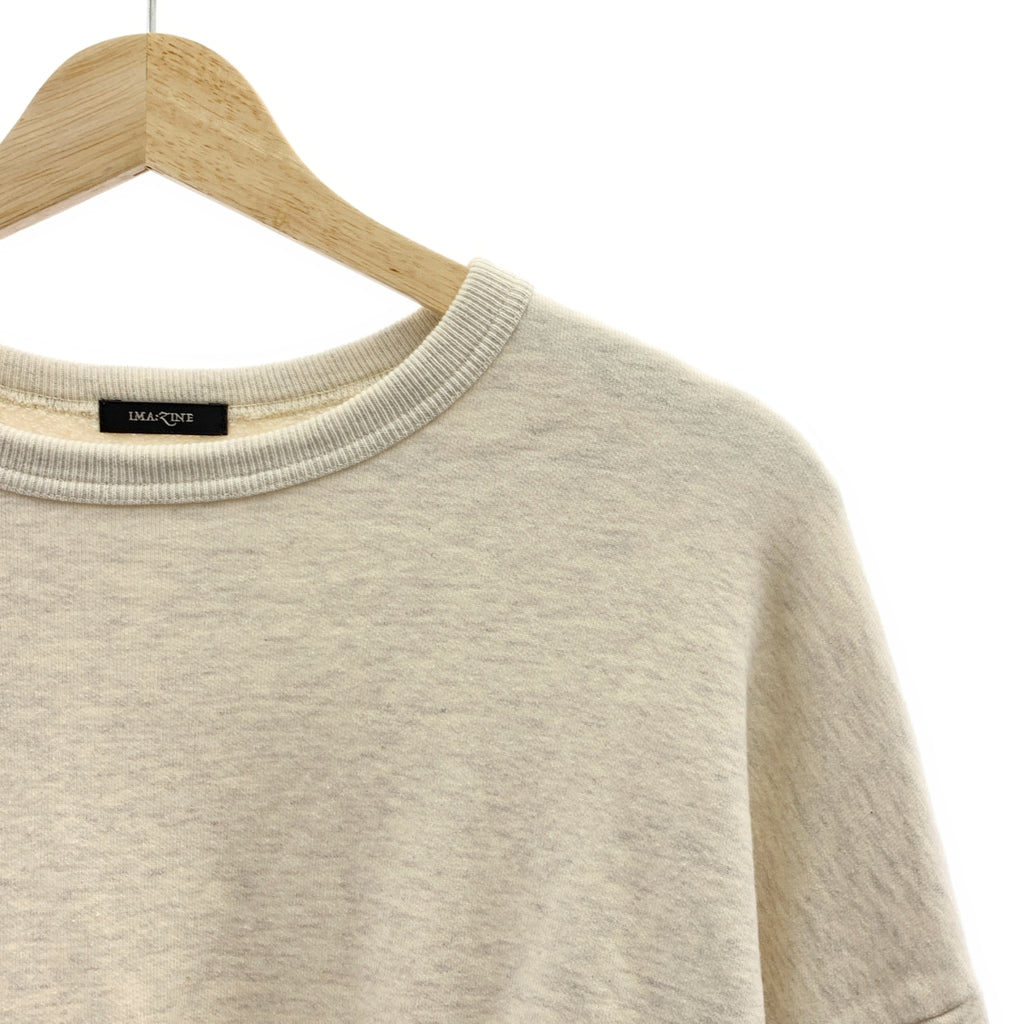 alvana / アルヴァナ | × IMA:ZINE コットン クルーネックスウェット | 3 | オートミール | メンズ