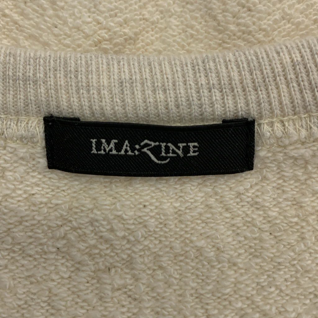 alvana / アルヴァナ | × IMA:ZINE コットン クルーネックスウェット | 3 | オートミール | メンズ