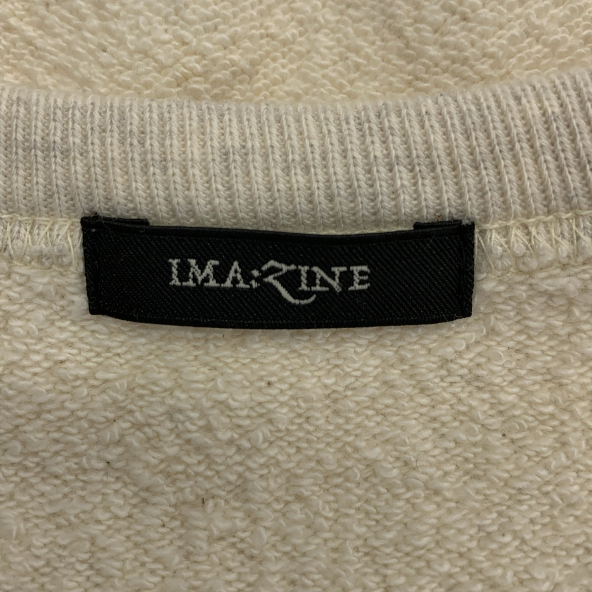 alvana / アルヴァナ | × IMA:ZINE コットン クルーネックスウェット | 3 | オートミール | メンズ