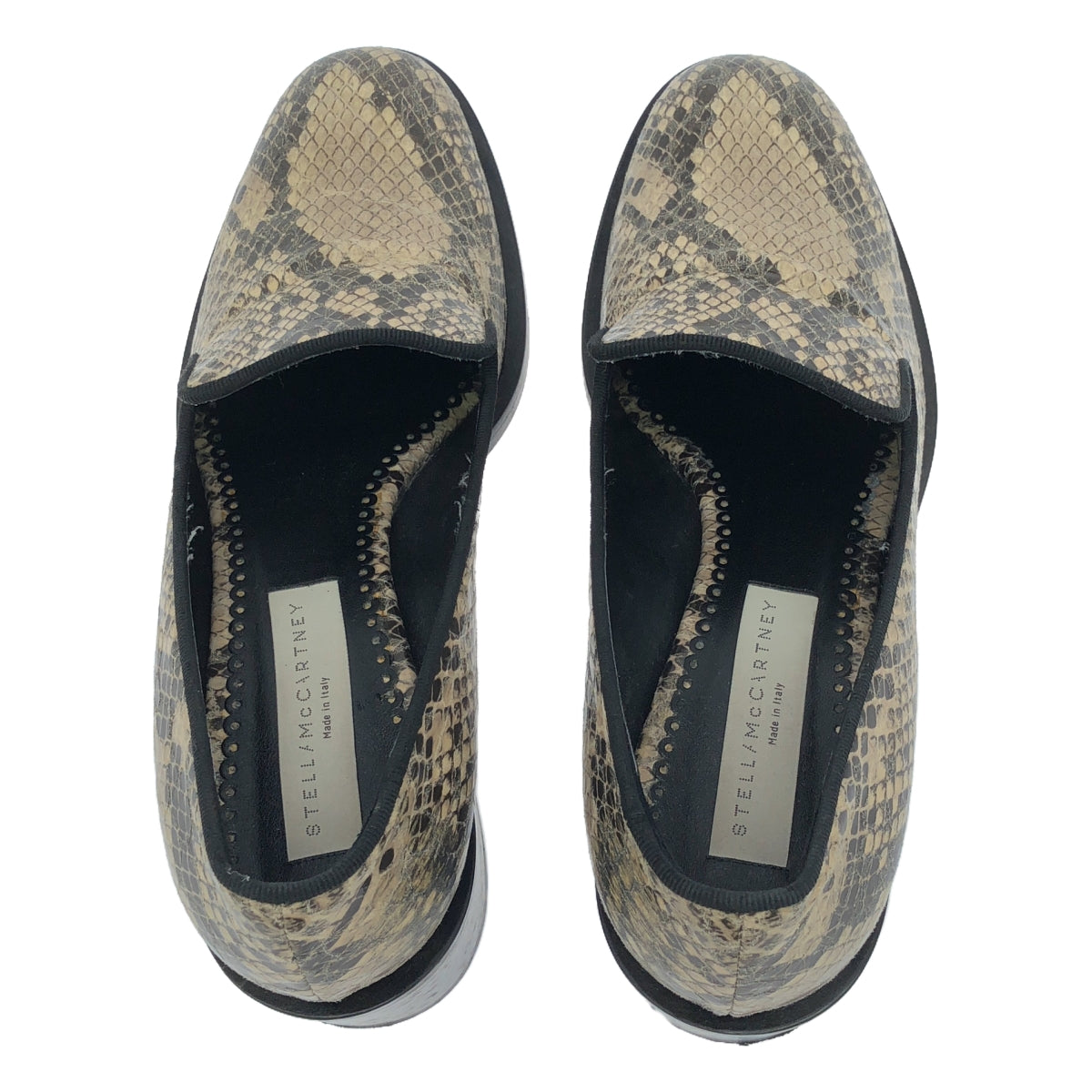 STELLA McCARTNEY / Stella McCartney | Python leather shoes | 38 | Beige | Women's