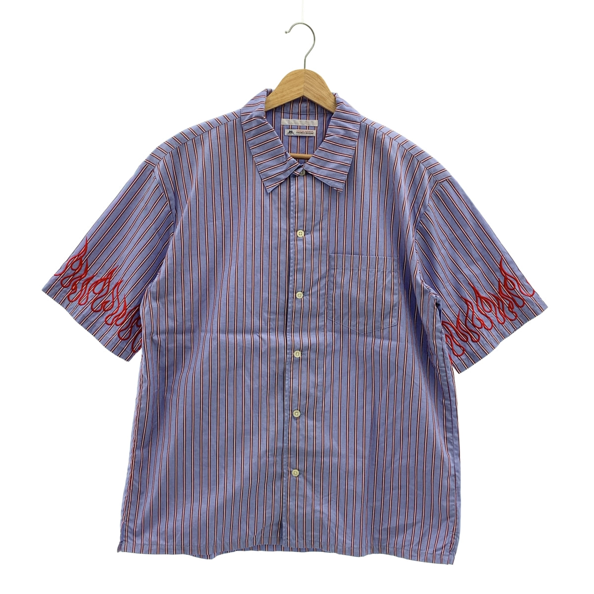 發現 | THOMAS MASON / 刺繡條紋短袖襯衫 | 2 |