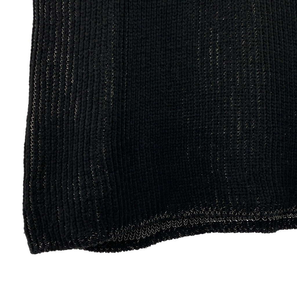 COMME des GARCONS HOMME PLUS / 콤데 갤슨 옴프뤼스 | 2021SS | 울 혼합 반짝이 니트 베스트 | L |