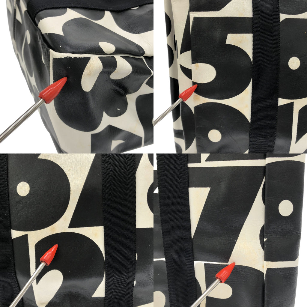 COMME des GARCONS / コムデギャルソン | 総柄 ナンバリング ハンド トートバッグ | ^ | レディース