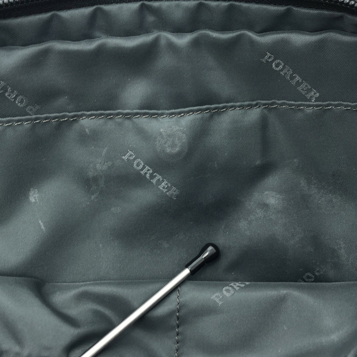 PORTER / ポーター | ナイロン ウエスト ショルダーバッグ | ブラック | メンズ