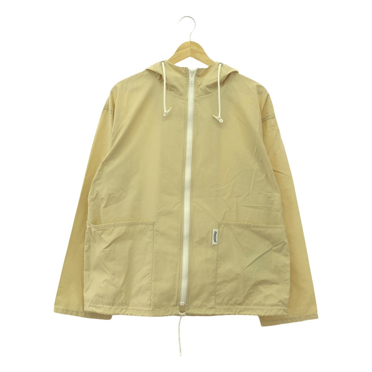 [狀況良好] ORCIVAL / Orchival |大口袋山地派克大衣 |米色 |女性的