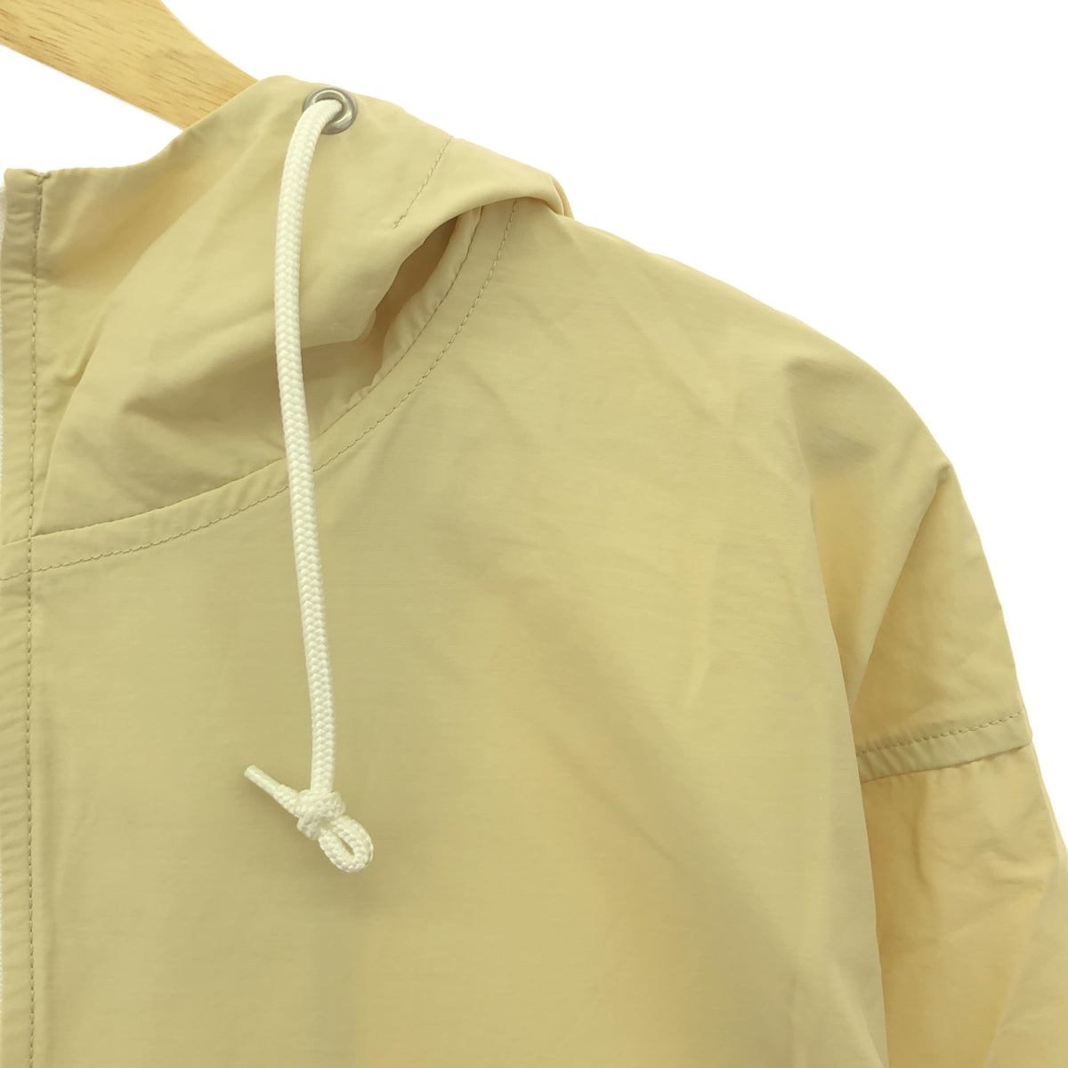 [狀況良好] ORCIVAL / Orchival |大口袋山地派克大衣 |米色 |女性的