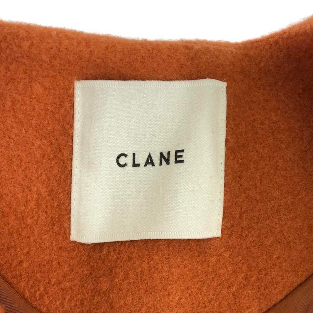 CLANE / 크라네 | NO COLLAR CHINA COAT 중국 코트 | 2 | 오렌지 | 여성