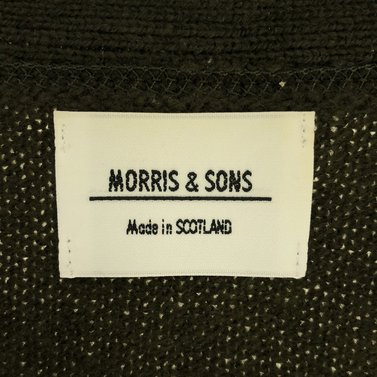 MORRIS &amp; SONS / 모리스 앤 샌즈 | 울 V 넥 니트 가디건 | 36 |