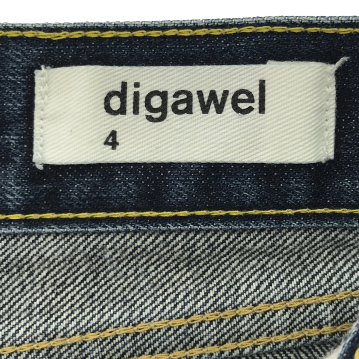 DIGAWEL / ディガウェル | セルビッチ 5P ストレートデニムパンツ | 1 | メンズ
