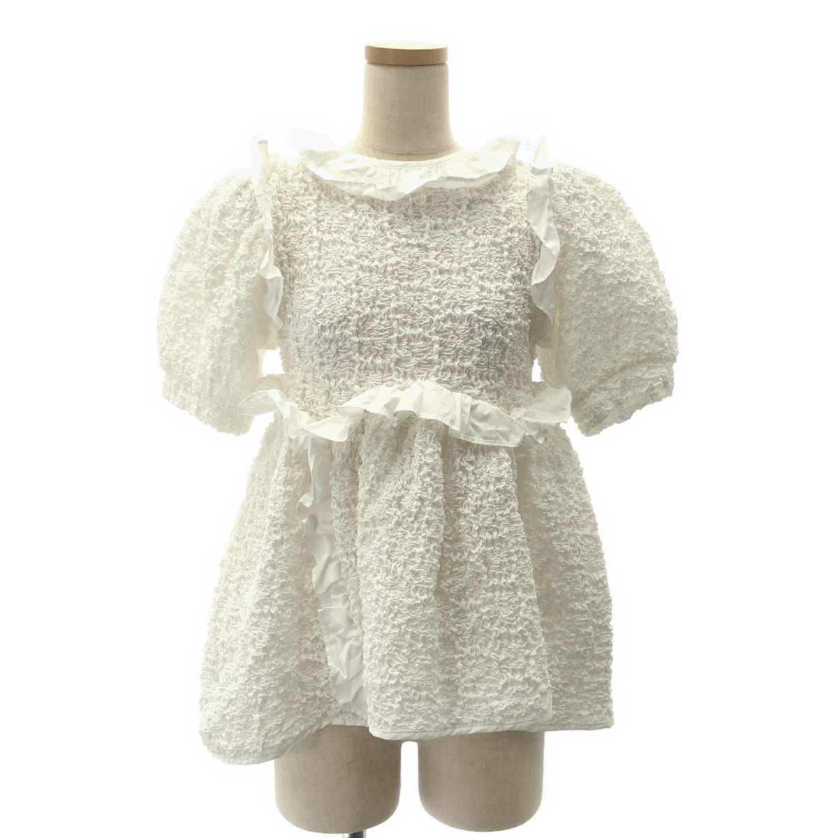 Cecilie Bahnsen / セシリーバンセン | 2021SS | CapriTop コットン ボリューム トップス ブラウス | UK6 | レディース