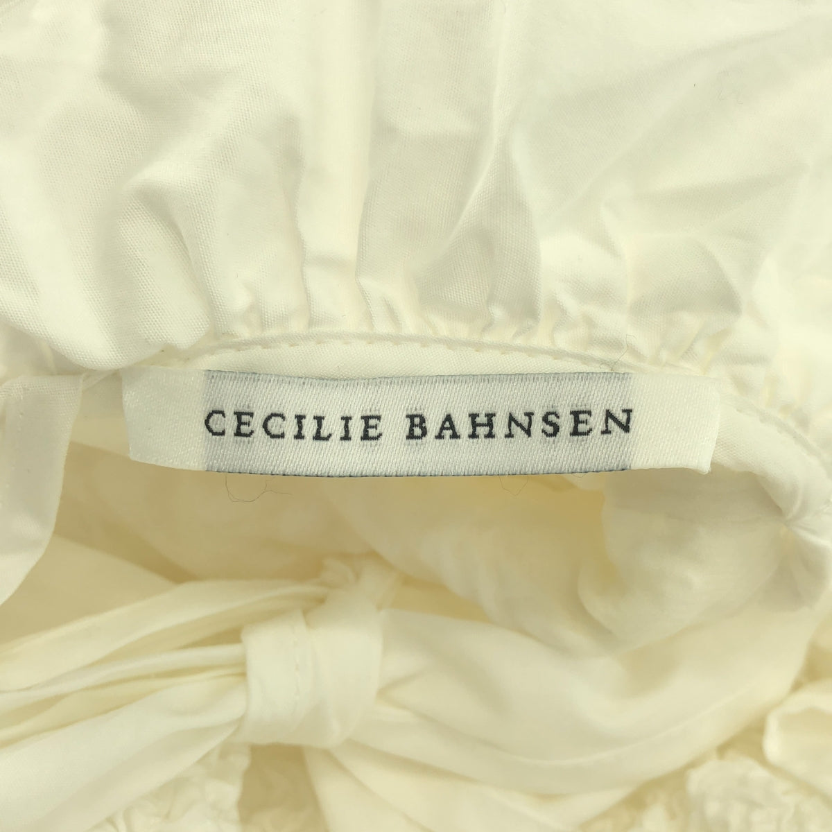 Cecilie Bahnsen / セシリーバンセン | 2021SS | CapriTop コットン ボリューム トップス ブラウス | UK6 | レディース