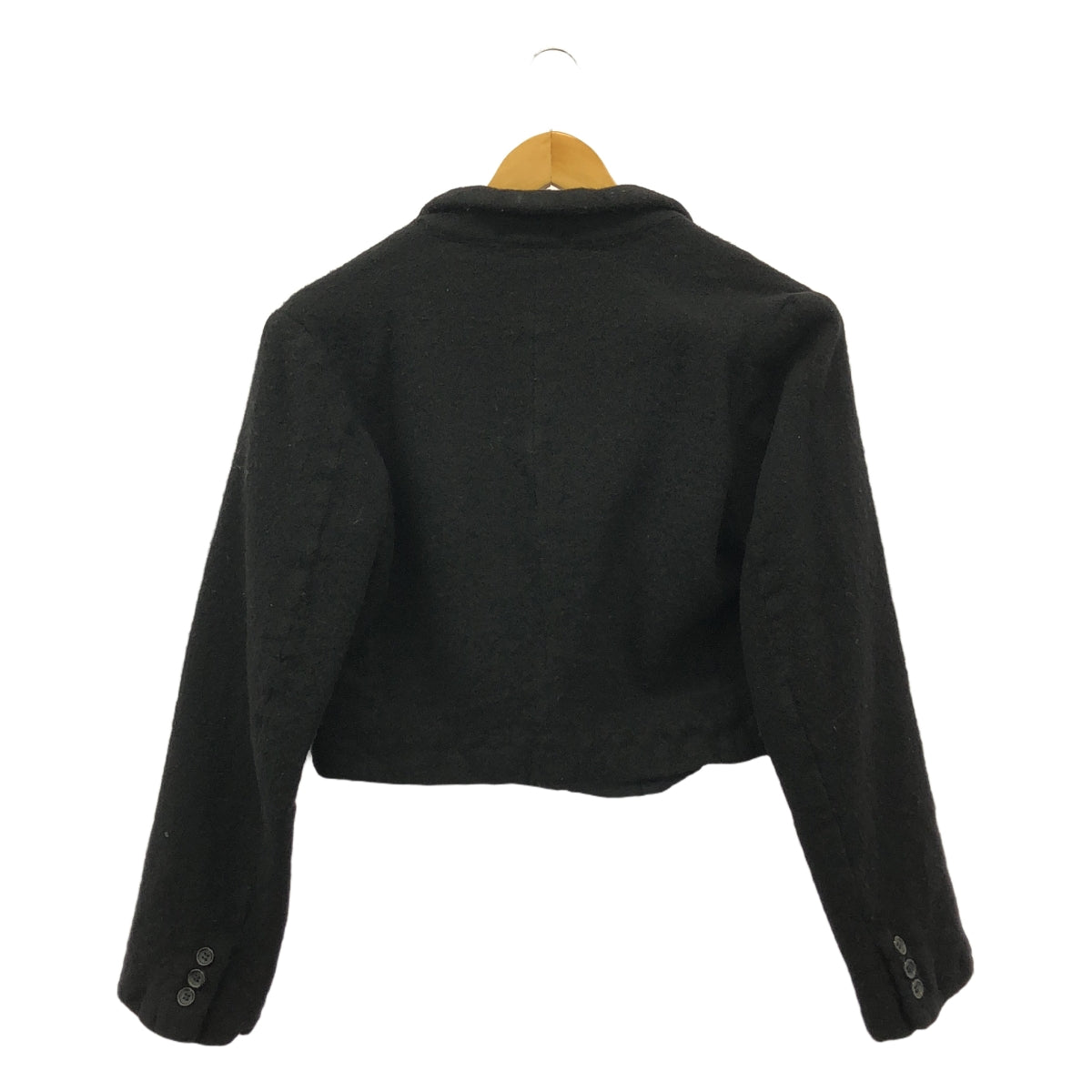 COMME des GARCONS | 2011AW | Wool shrunken double short jacket | S | Women's