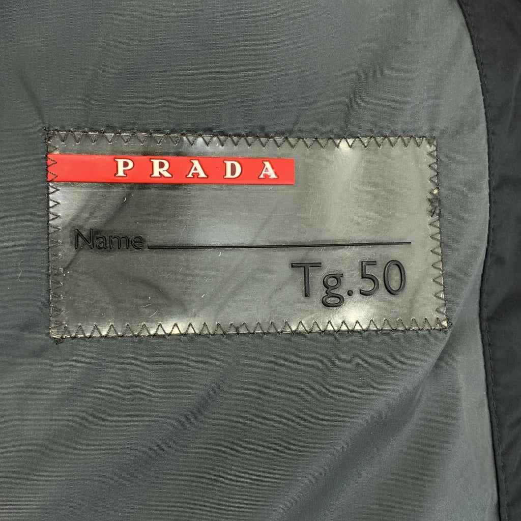 PRADA / プラダ | SGV407 / オーバーシルエット ダウンジャケット | 50 | ブラック | メンズ