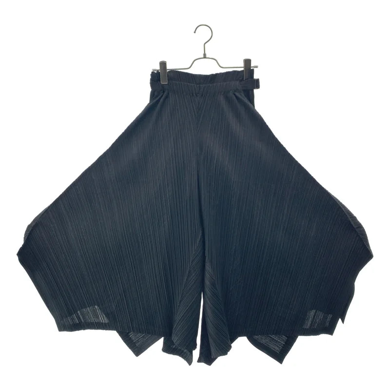 PLEATS PLEASE ISSEY MIYAKE / プリーツプリーズイッセイミヤケ | 変形 ダブルアジャスター ワイドパンツ | 3 | レディース