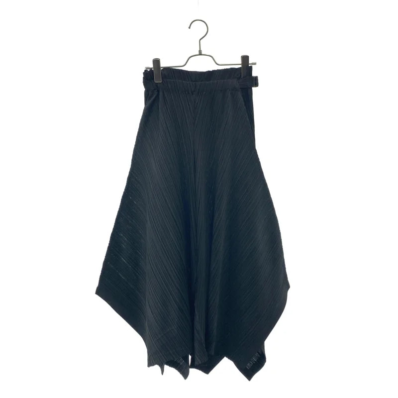 PLEATS PLEASE ISSEY MIYAKE / プリーツプリーズイッセイミヤケ | 変形 ダブルアジャスター ワイドパンツ | 3 | レディース