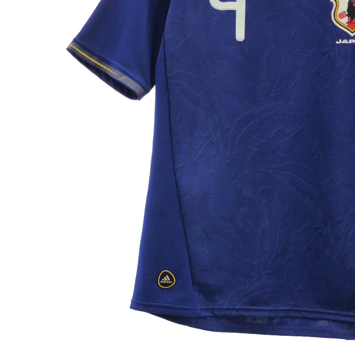 全新阿迪達斯 | 2009 秋冬 | 日本國家隊 10/11 賽季主場球衣複製版 | M 碼 | 藍色 | 男款