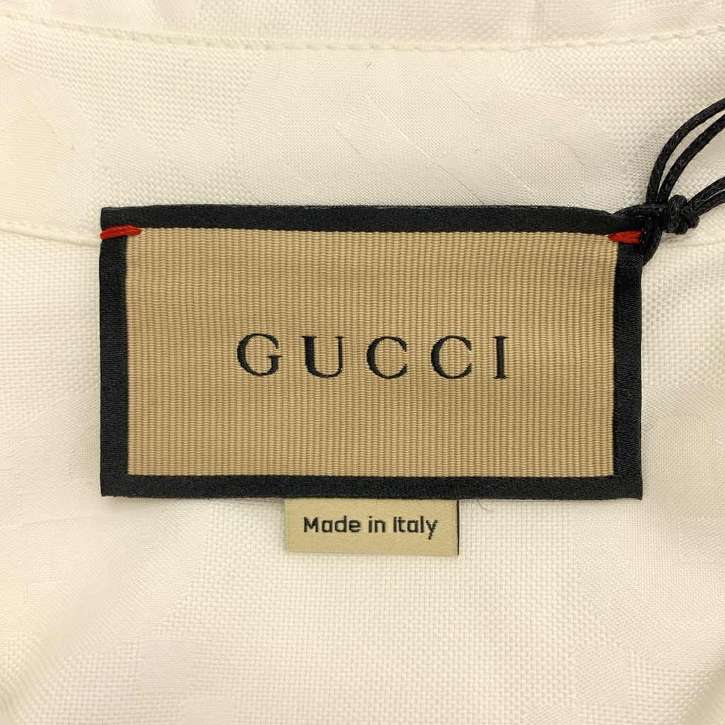 GUCCI / 구찌 | GG 자가드 포플린 셔츠 | 40 |