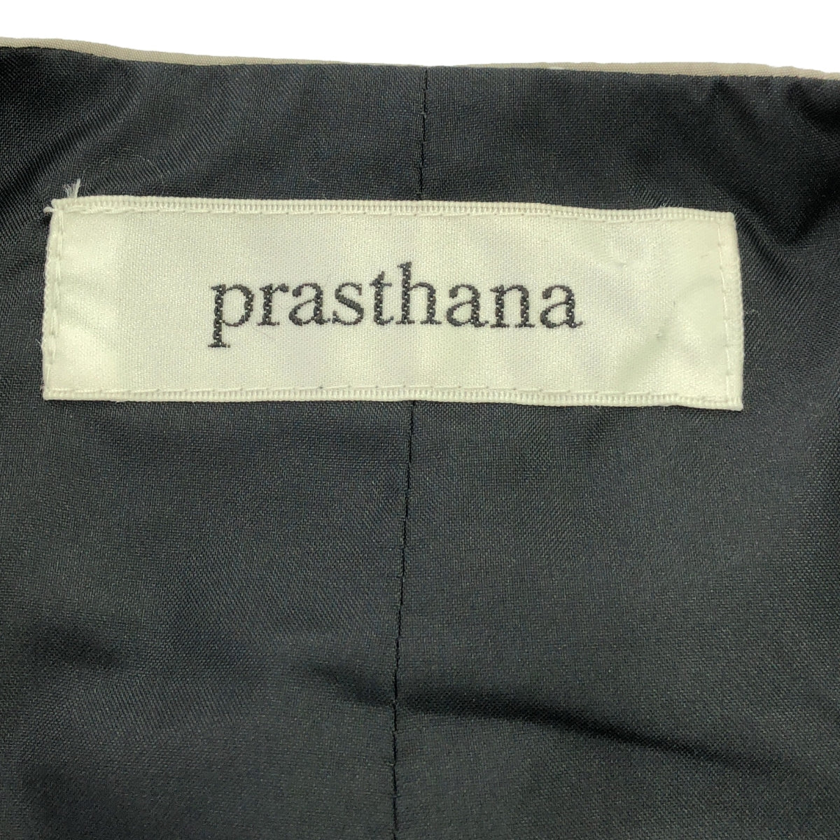 [新] prasthana / Prasthana |法式接縫禮服 | S |灰色 |男士