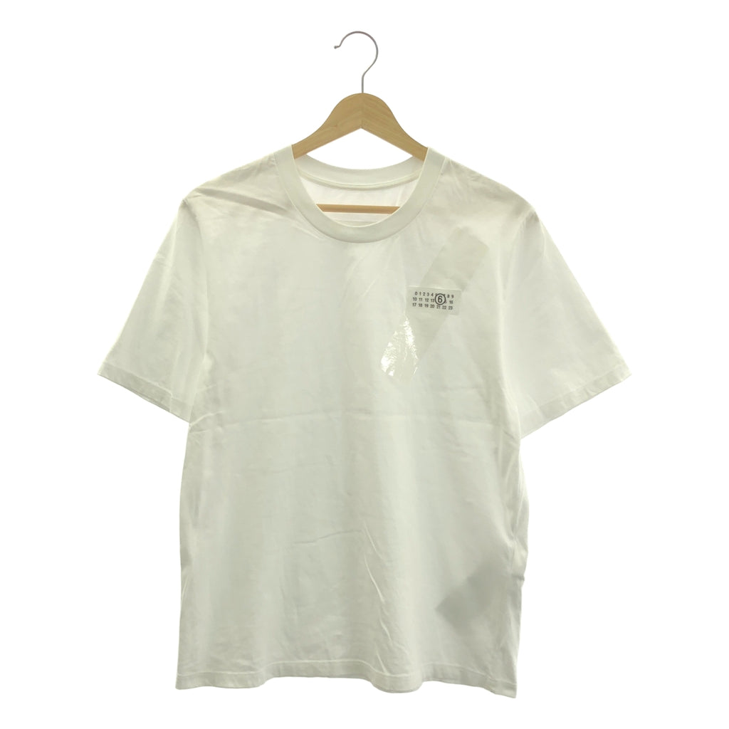 MM6 Maison Margiela | 2025 春夏系列 | 棉質數字 Logo T 卹 | 小號 | 女款