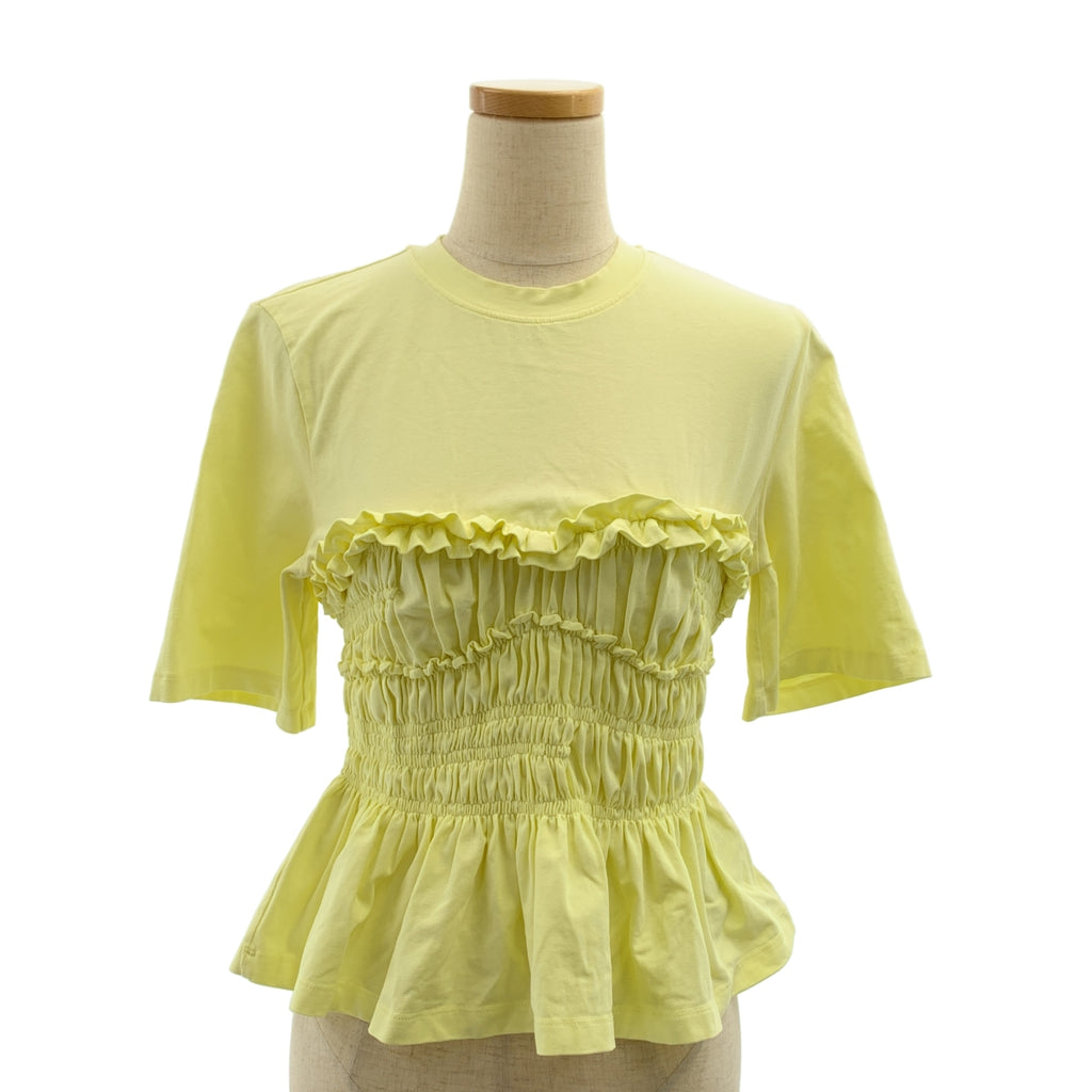 Cecilie Bahnsen / セシリーバンセン | VILDE TOP / ギャザー ボリューム カットソー ブラウス | S | レディース