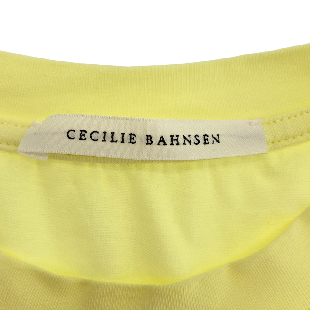 Cecilie Bahnsen / セシリーバンセン | VILDE TOP / ギャザー ボリューム カットソー ブラウス | S | レディース