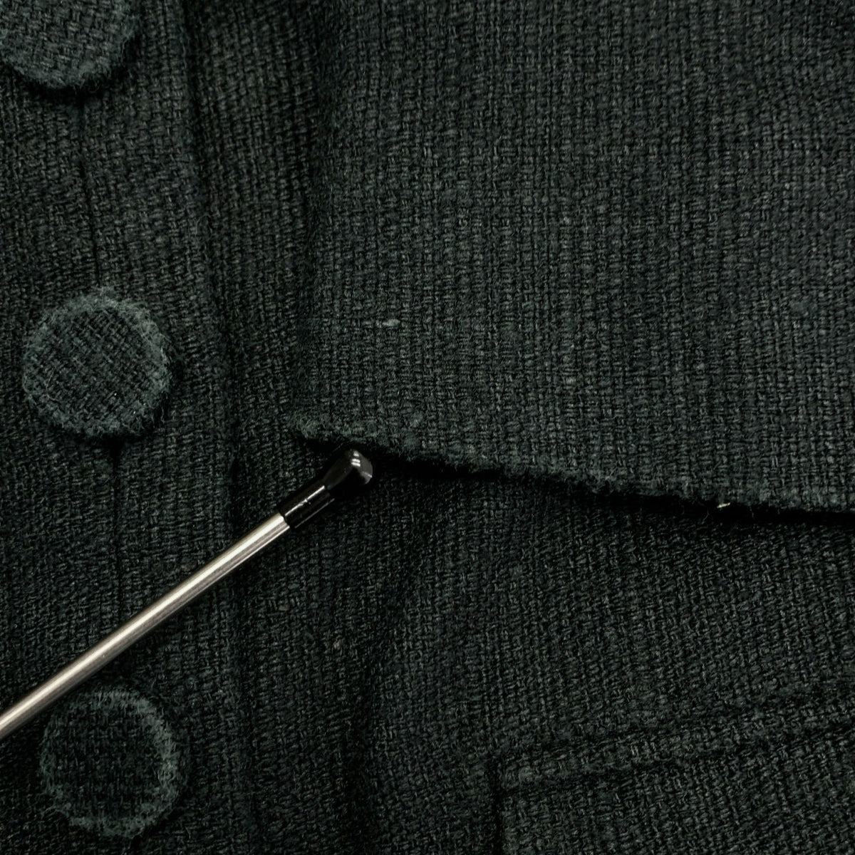 Chloe / クロエ | シルク キャンバス ショート ジャケット | 40 | レディース