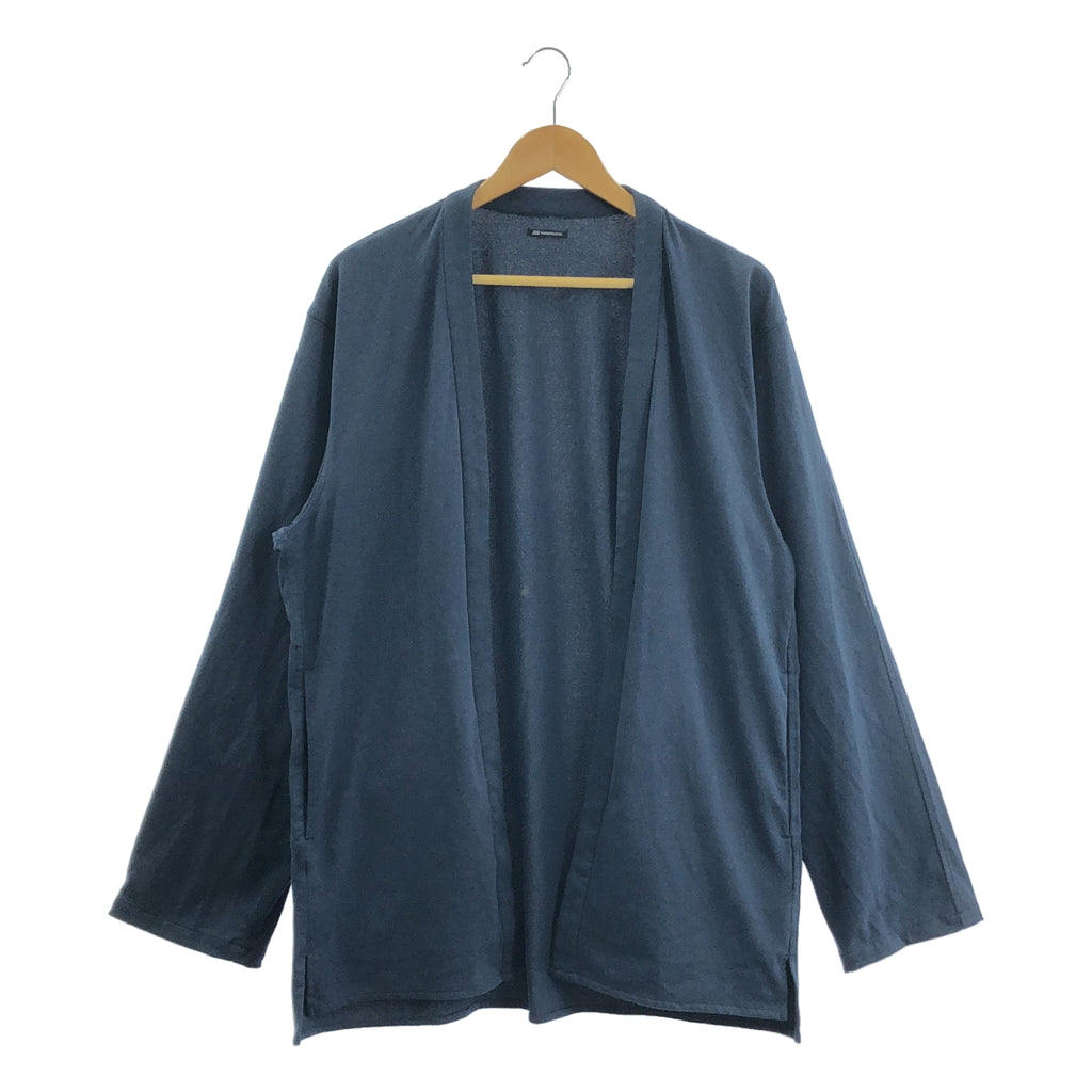 OPUS JAPAN / オーパスジャパン | Washi-Haori 和紙羽織 カーディガン | M-L | ネイビー | メンズ
