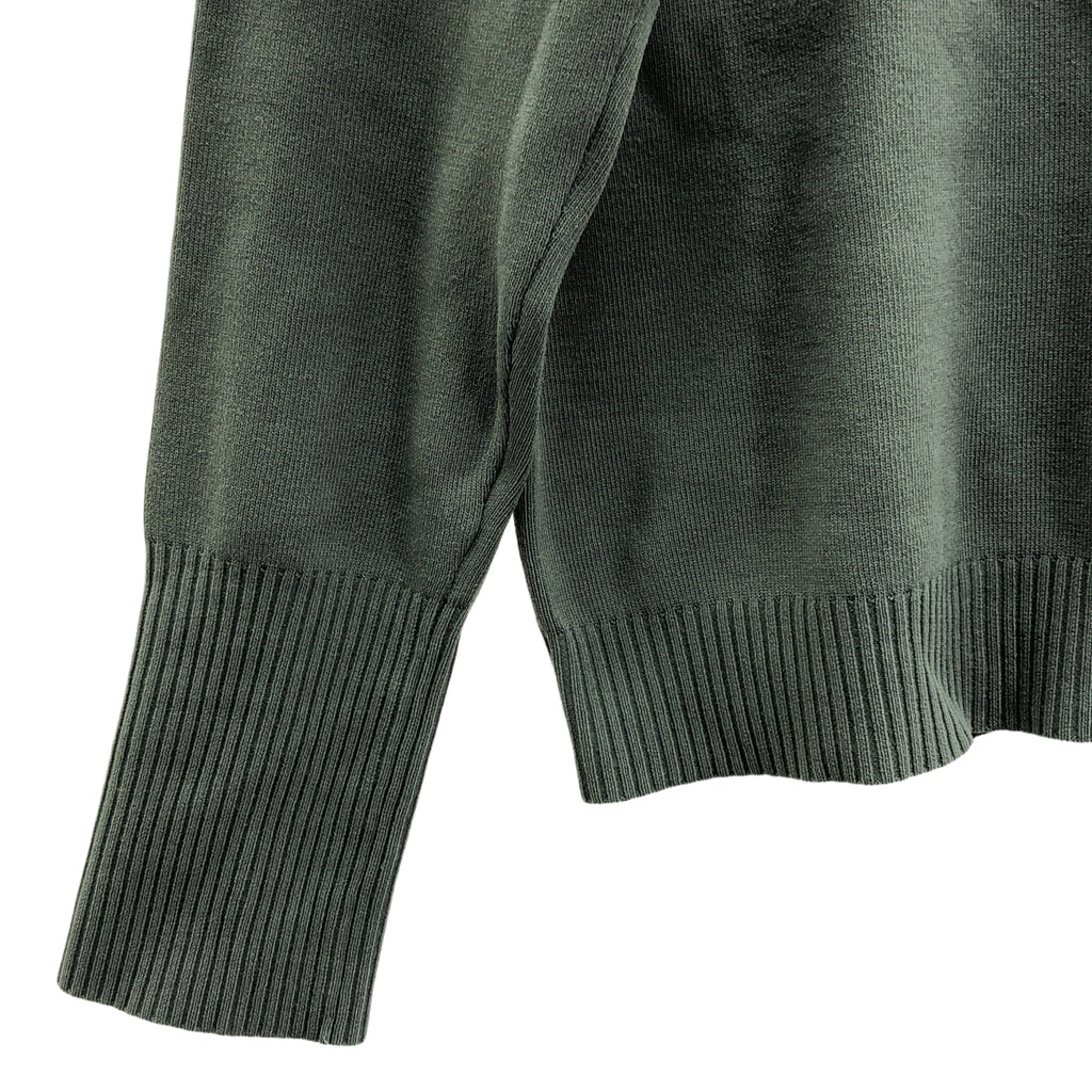 CLANE / クラネ | CLANE BASIC COMPACT KNIT / ハイネック リブ ニット プルオーバー | 2 | グリーン | レディース