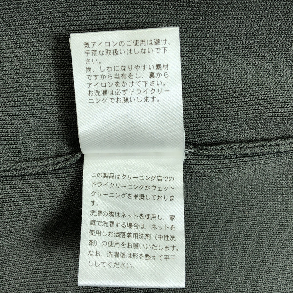 CLANE / クラネ | CLANE BASIC COMPACT KNIT / ハイネック リブ ニット プルオーバー | 2 | グリーン | レディース
