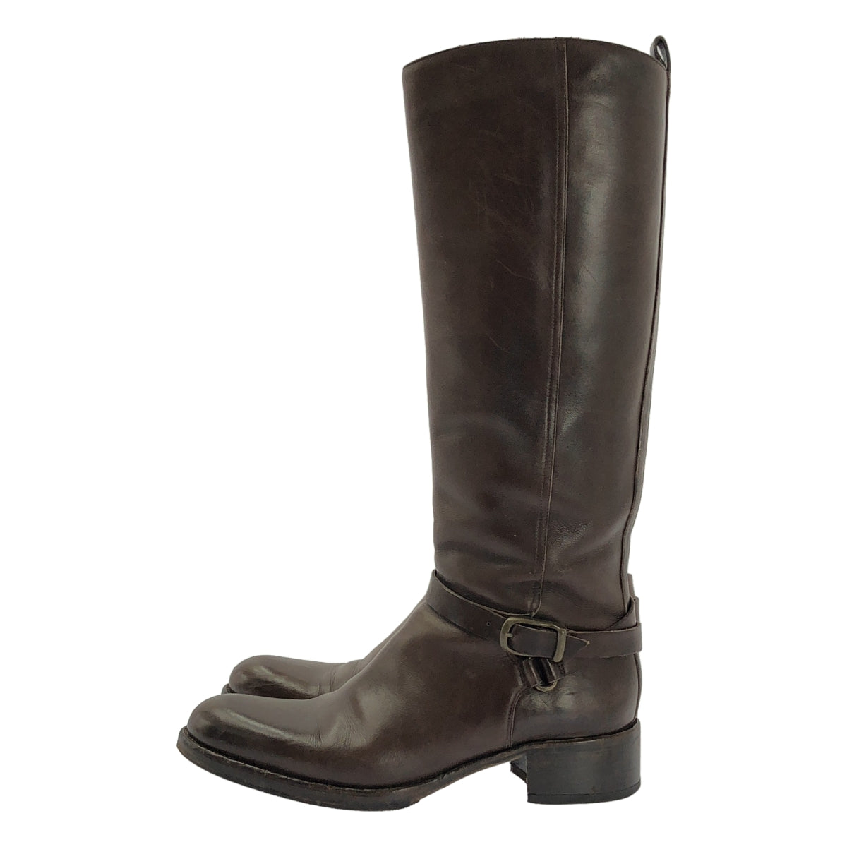 SARTORE | TACCO 皮帶長靴 | 38 碼 | 棕色 | 女款