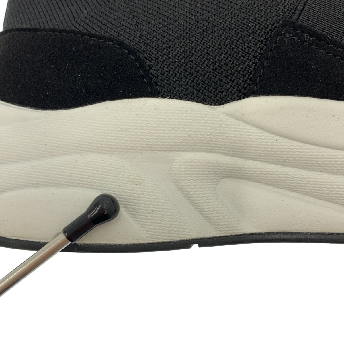 +diana / ダイアナ | +diana / ダイアナ クリスタルバックル ビジュー ソックススニーカー | 23.5 | レディース