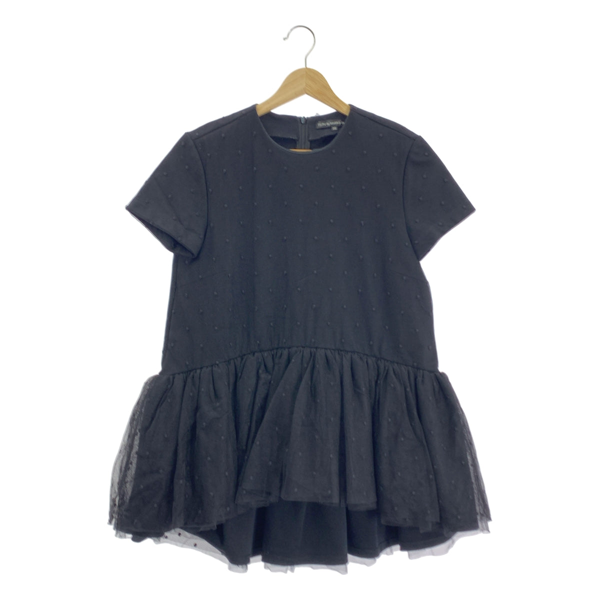 TSURU by Mariko Oikawa | Oscar（圓點）圓點薄紗襯衫 | 尺寸 36 | 女款