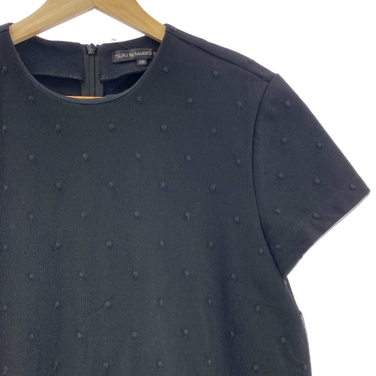 TSURU by Mariko Oikawa | Oscar（圓點）圓點薄紗襯衫 | 尺寸 36 | 女款