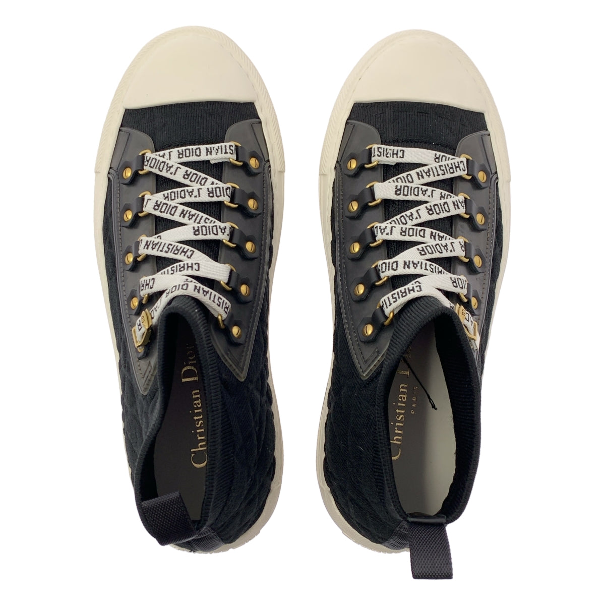 Christian Dior / クリスチャンディオール | Walk'n'Dior /J'ADIOR ハイカットスニーカー | 25 | レディース