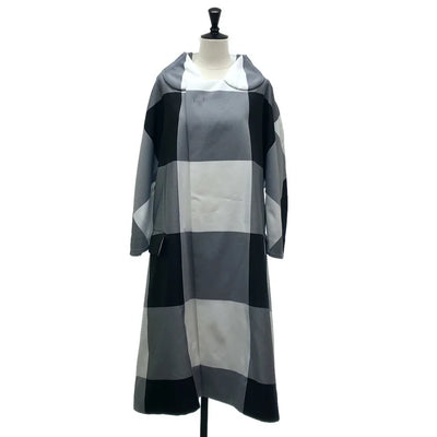 COMME des GARCONS / コムデギャルソン | 2022SS | ブロックチェック 二次元コート | XS | レディース