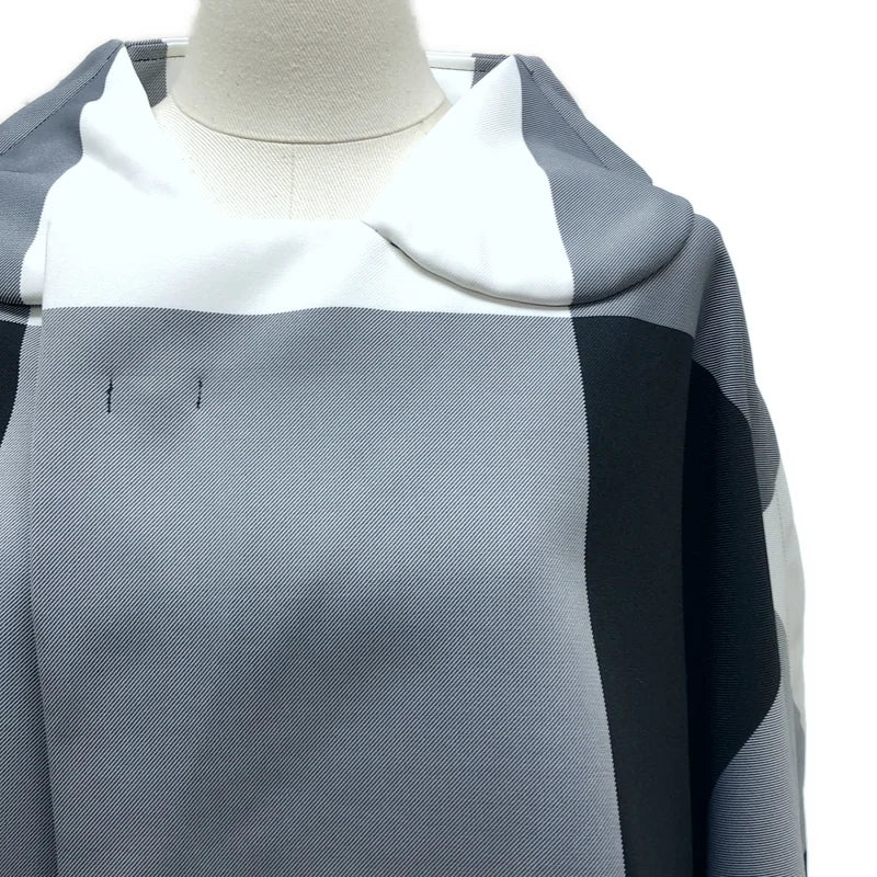 COMME des GARCONS / コムデギャルソン | 2022SS | ブロックチェック 二次元コート | XS | レディース