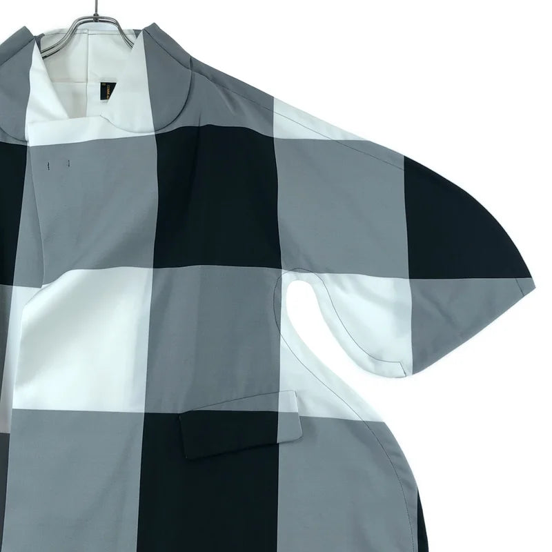 COMME des GARCONS / コムデギャルソン | 2022SS | ブロックチェック 二次元コート | XS | レディース