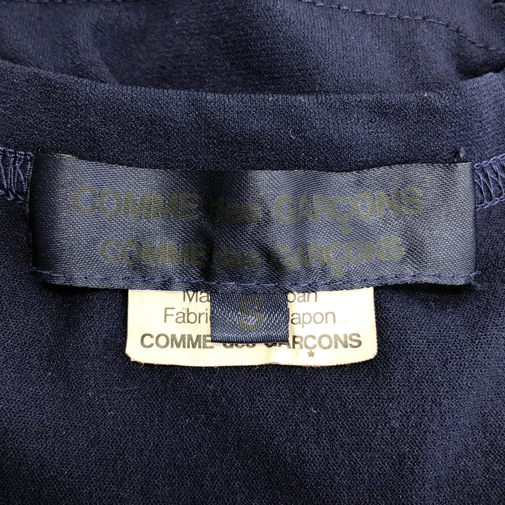 COMME des GARCONS COMME des GARCONS / コムコム | 2012SS | ポリエステル 製品加工 フリル ノースリーブ トップス | S |