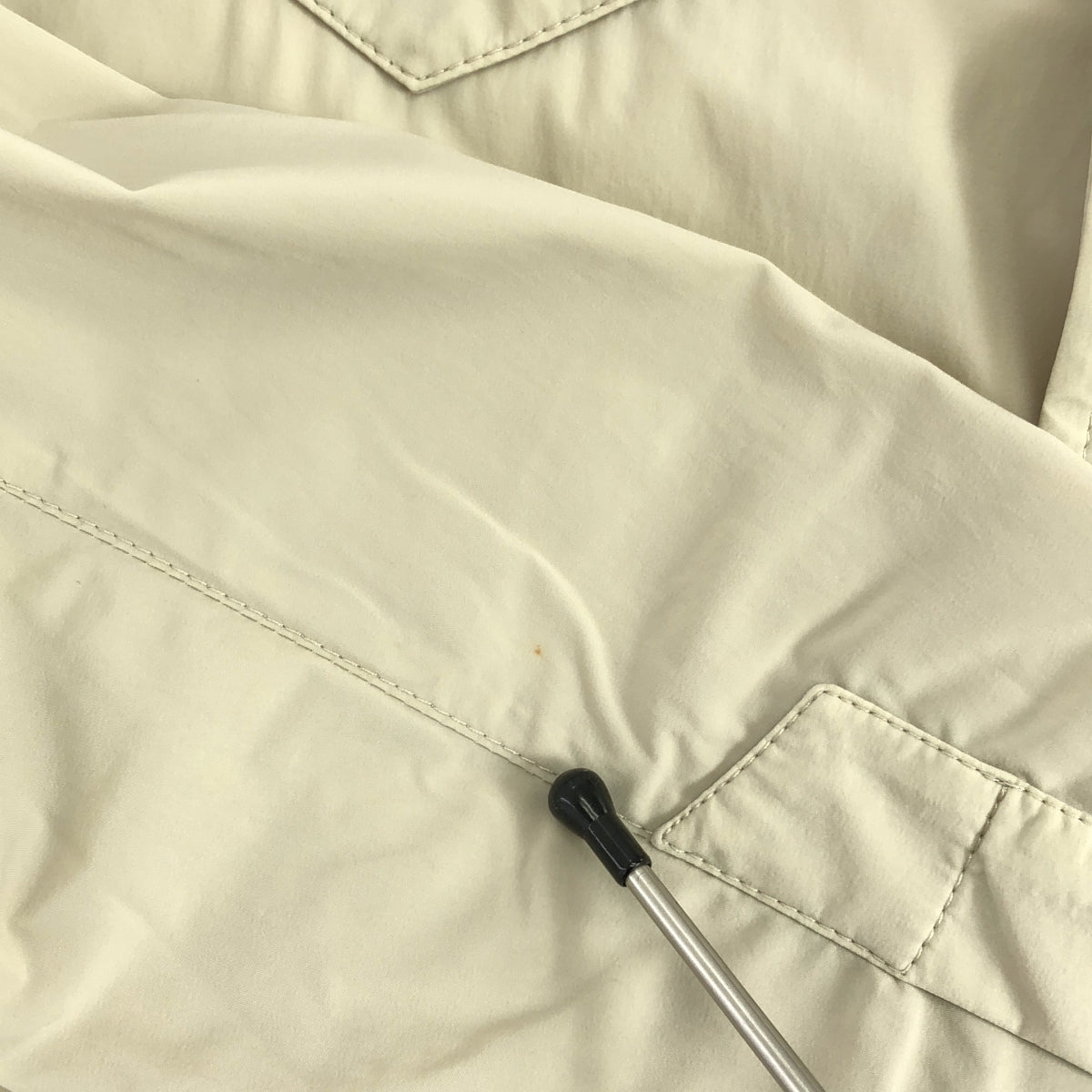 HERNO / ヘルノ | ストレッチナイロン コーチジャケット | 42 | ライトグレー | メンズ