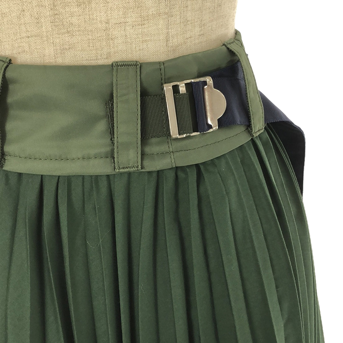 sacai / サカイ | Cotton Poplin Pleated Skirt スカート | 0 | レディース