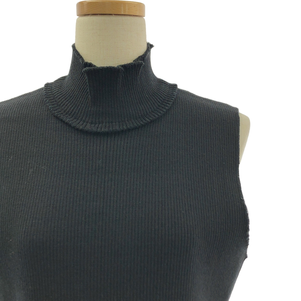 tricot COMME des GARCONS / トリココムデギャルソン | 1992AW | ウール リブニット 切替 ノースリーブ ワンピース | M | レディース