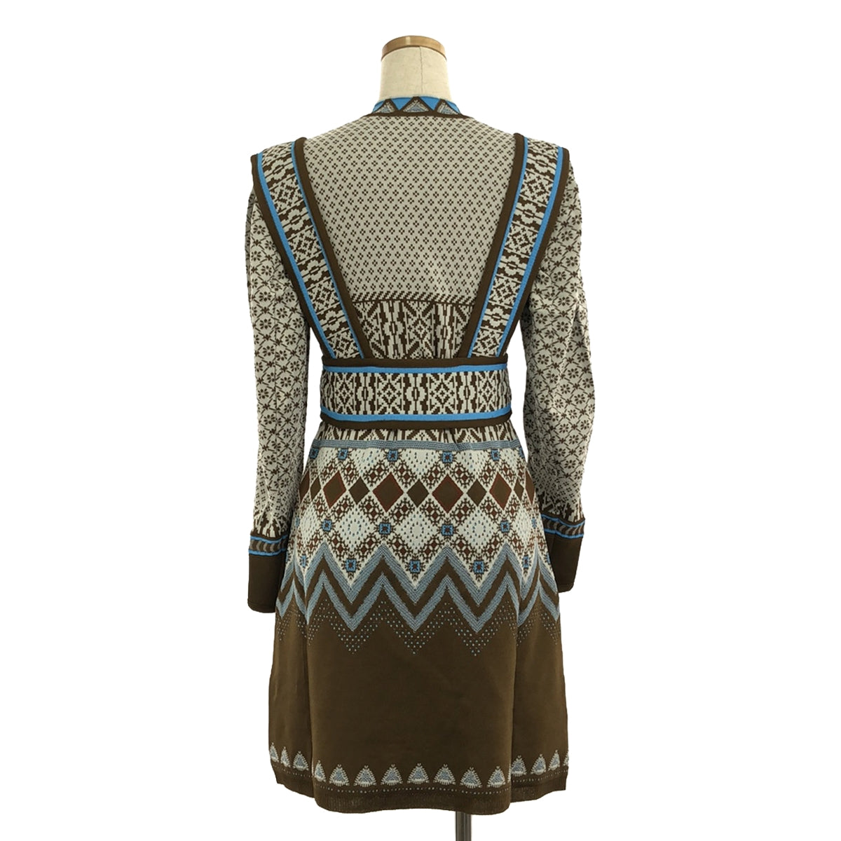 新品】 Mame Kurogouchi / マメクロゴウチ | 2022AW | Fair Isle Knitted Dress / ジャ – KLD