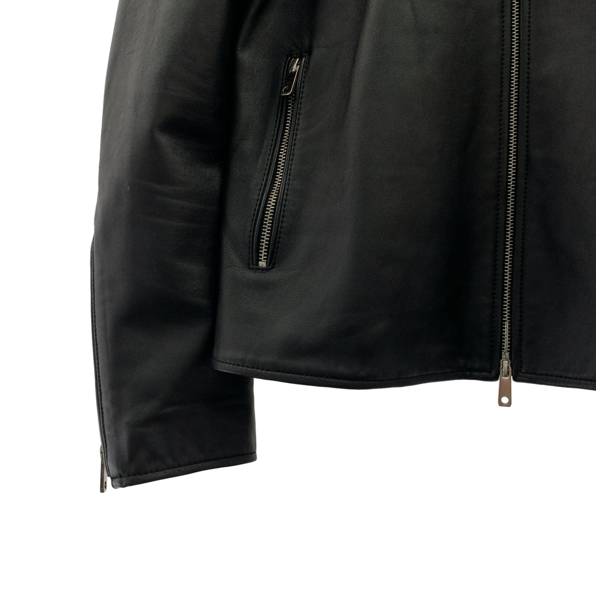 UNITED TOKYO / 유나이티드 도쿄 | 램 가죽 싱글 라이더스 재킷 | 3 | 남성