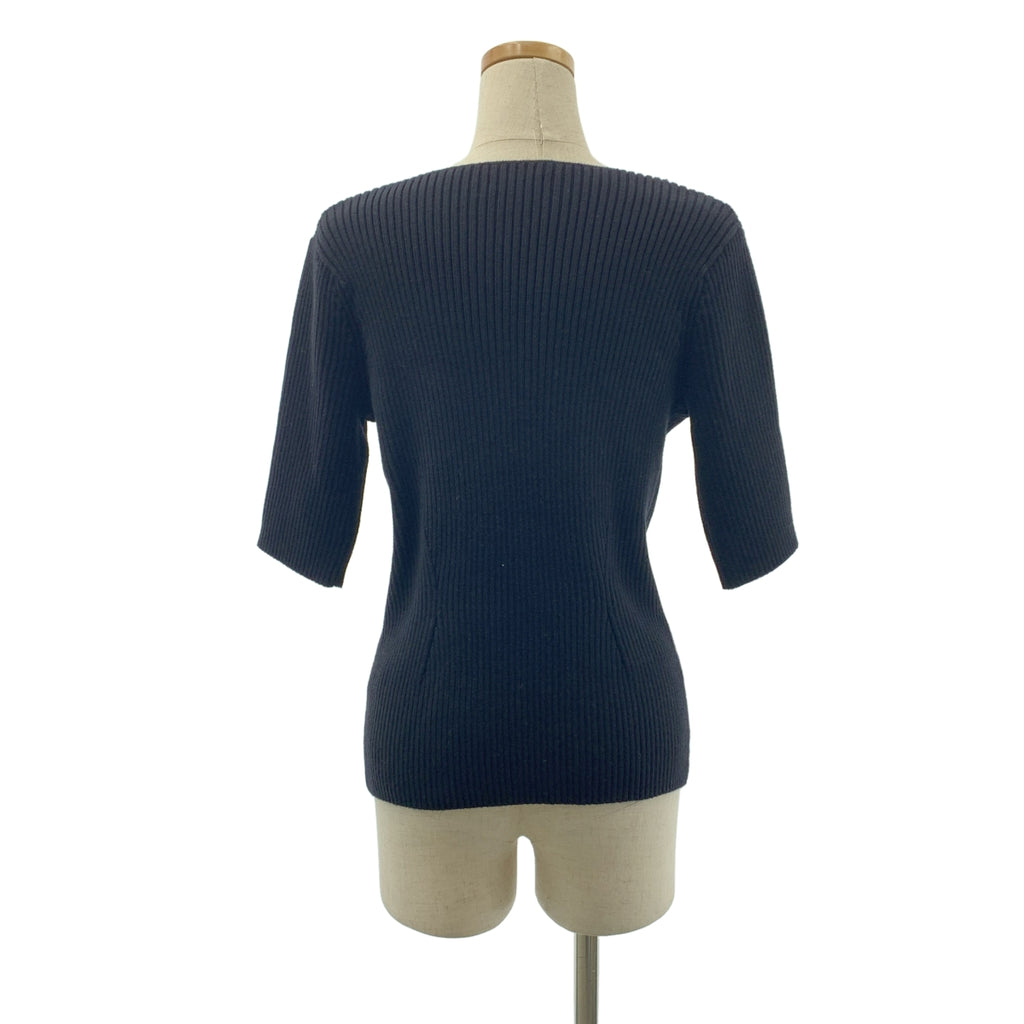 DRIES VAN NOTEN / ドリスヴァンノッテン | コットン リブ ニット セーター | M | レディース