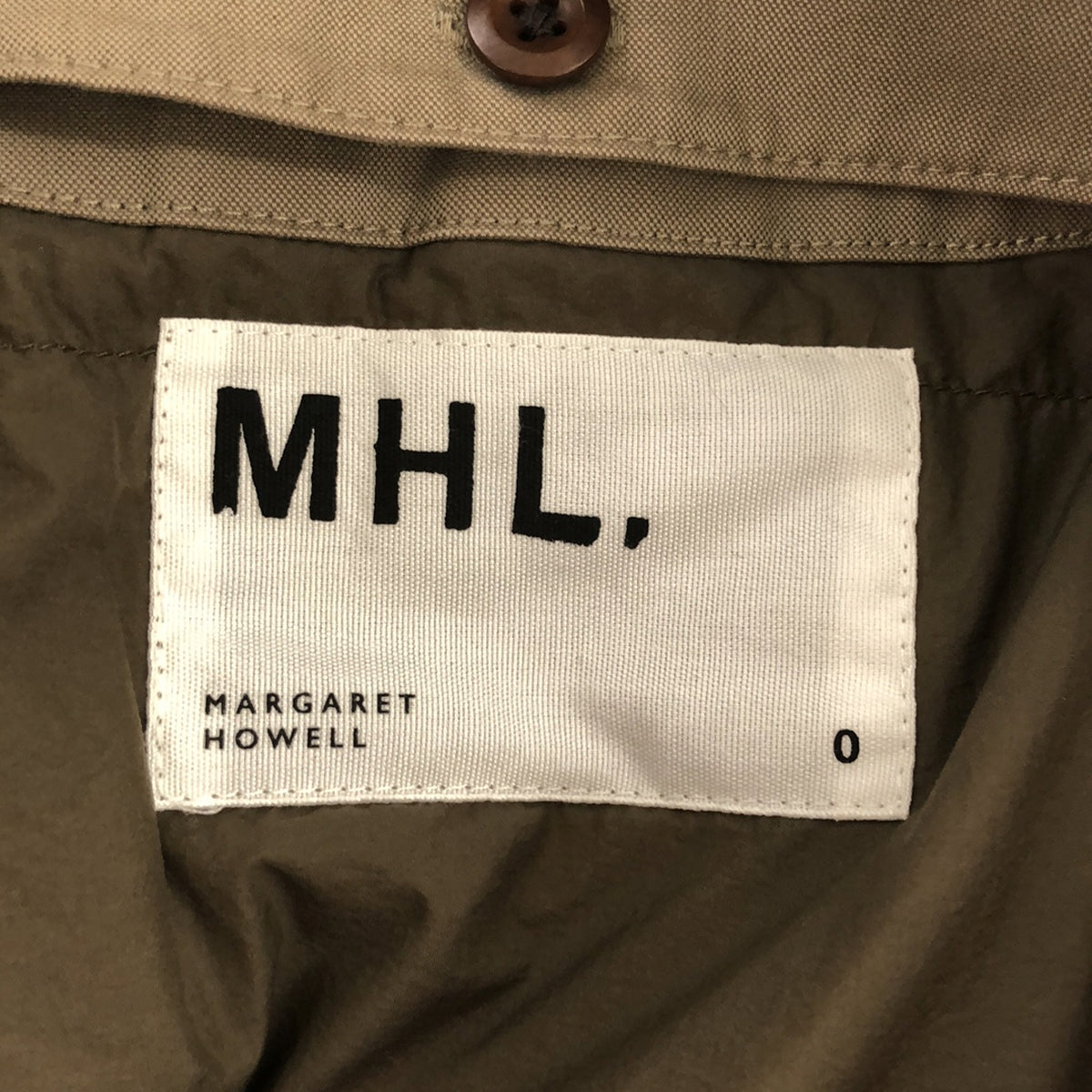 MHL. / エムエイチエルマーガレットハウエル | ダウンライナー付 ステンカラーコート | 0 | レディース – KLD