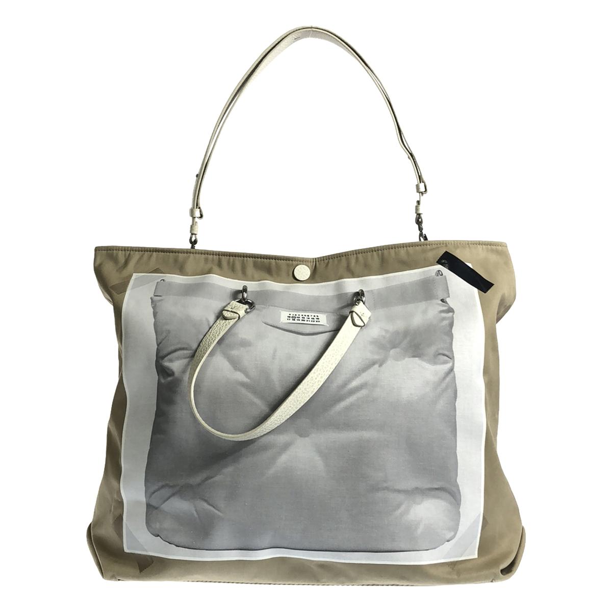 [狀況良好] Maison Margiela | 2024SS | TROMPE L'OEIL 5AC CLASSIQUE / 2 路 Trompe l'oeil 手提包帶肩帶 / 男女皆宜 | UNI |米色 |男士