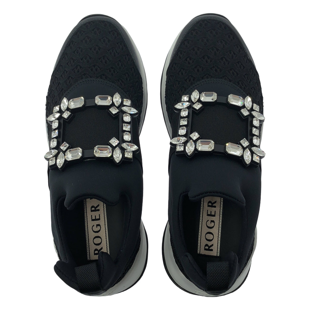 良品 ロジェヴィヴィエ Roger Vivier ビジュー シューズ スニーカー