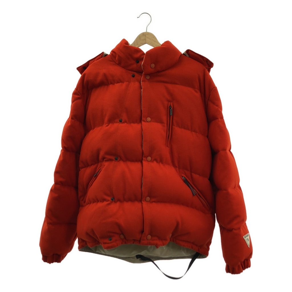 【미품】 Y's for men / 와이즈 포멘 요우지야마모토 | 1999AW | × MONCLER / Moncler Wool Hooded Down Jacket | 2 | 오렌지 | 남성