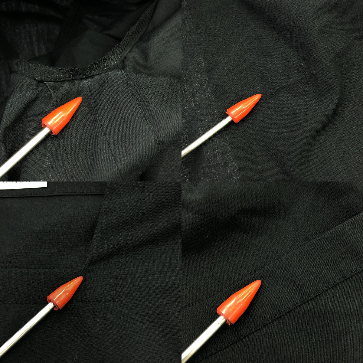 THE HINOKI / 자히노키 | 유기농 코튼 포플린 스퀘어 넥 드레스 원피스 | 1 | 블랙 | 여성