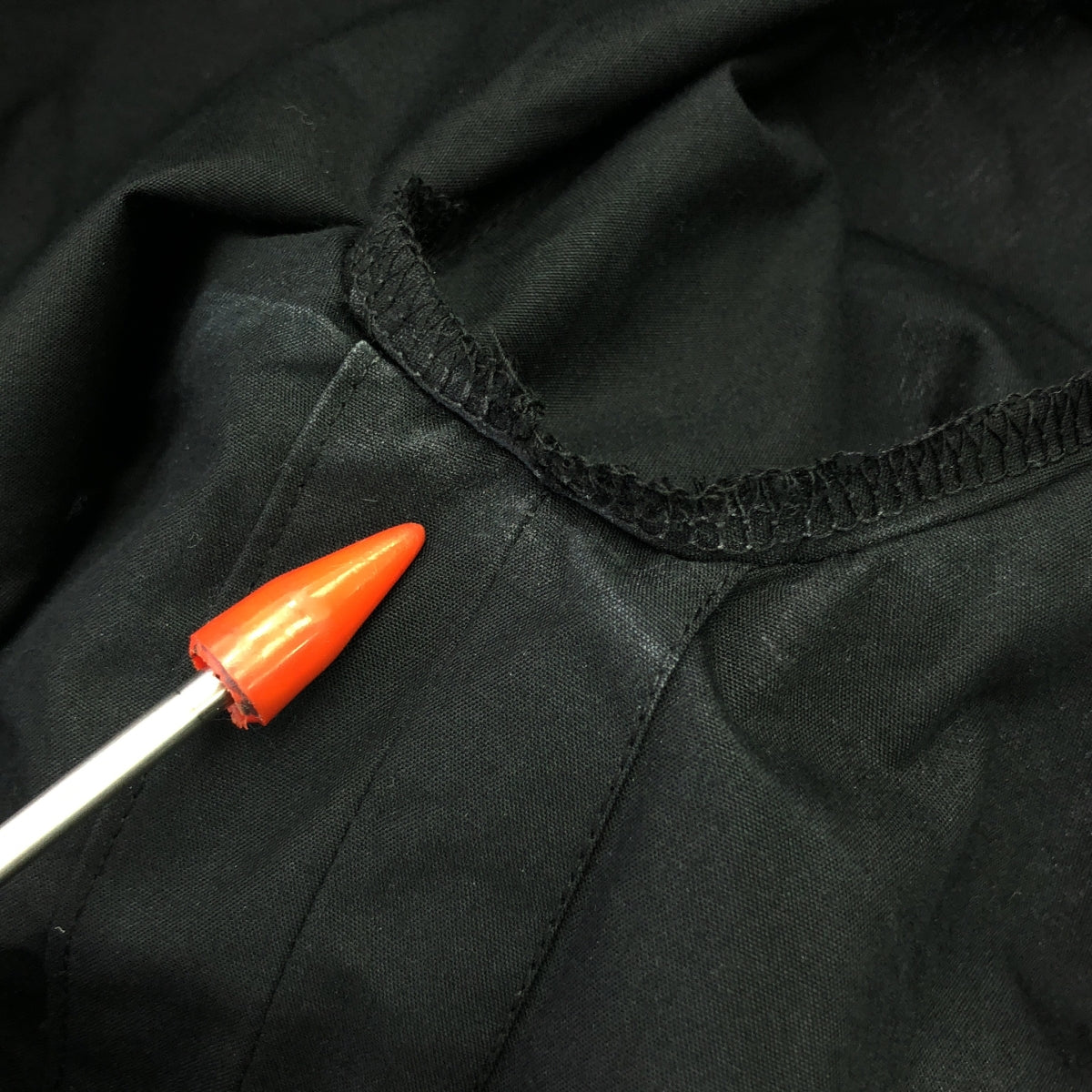 THE HINOKI / 자히노키 | 유기농 코튼 포플린 스퀘어 넥 드레스 원피스 | 1 | 블랙 | 여성